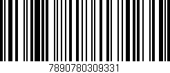 Código de barras (EAN, GTIN, SKU, ISBN): '7890780309331'