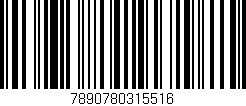 Código de barras (EAN, GTIN, SKU, ISBN): '7890780315516'