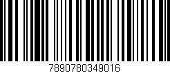 Código de barras (EAN, GTIN, SKU, ISBN): '7890780349016'