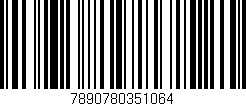 Código de barras (EAN, GTIN, SKU, ISBN): '7890780351064'