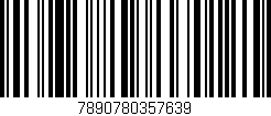 Código de barras (EAN, GTIN, SKU, ISBN): '7890780357639'