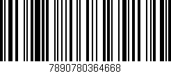Código de barras (EAN, GTIN, SKU, ISBN): '7890780364668'
