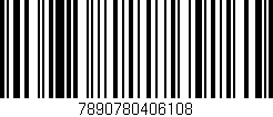Código de barras (EAN, GTIN, SKU, ISBN): '7890780406108'