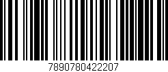 Código de barras (EAN, GTIN, SKU, ISBN): '7890780422207'