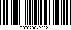 Código de barras (EAN, GTIN, SKU, ISBN): '7890780422221'