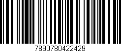 Código de barras (EAN, GTIN, SKU, ISBN): '7890780422429'