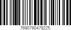 Código de barras (EAN, GTIN, SKU, ISBN): '7890780479225'