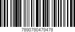 Código de barras (EAN, GTIN, SKU, ISBN): '7890780479478'