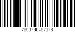 Código de barras (EAN, GTIN, SKU, ISBN): '7890780497076'
