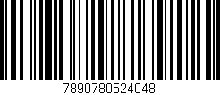 Código de barras (EAN, GTIN, SKU, ISBN): '7890780524048'
