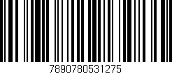 Código de barras (EAN, GTIN, SKU, ISBN): '7890780531275'