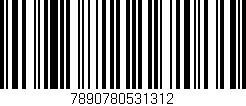 Código de barras (EAN, GTIN, SKU, ISBN): '7890780531312'