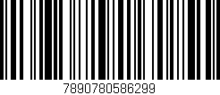 Código de barras (EAN, GTIN, SKU, ISBN): '7890780586299'
