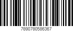 Código de barras (EAN, GTIN, SKU, ISBN): '7890780586367'