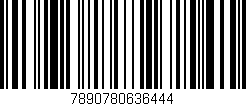 Código de barras (EAN, GTIN, SKU, ISBN): '7890780636444'