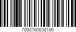 Código de barras (EAN, GTIN, SKU, ISBN): '7890780639186'