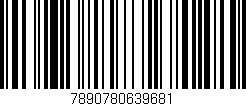 Código de barras (EAN, GTIN, SKU, ISBN): '7890780639681'