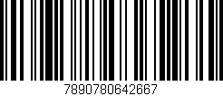 Código de barras (EAN, GTIN, SKU, ISBN): '7890780642667'