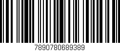 Código de barras (EAN, GTIN, SKU, ISBN): '7890780689389'