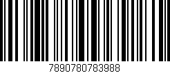 Código de barras (EAN, GTIN, SKU, ISBN): '7890780783988'