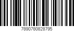 Código de barras (EAN, GTIN, SKU, ISBN): '7890780828795'