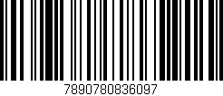 Código de barras (EAN, GTIN, SKU, ISBN): '7890780836097'