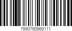 Código de barras (EAN, GTIN, SKU, ISBN): '7890780868111'