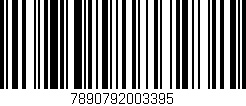 Código de barras (EAN, GTIN, SKU, ISBN): '7890792003395'