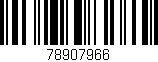 Código de barras (EAN, GTIN, SKU, ISBN): '78907966'
