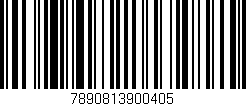 Código de barras (EAN, GTIN, SKU, ISBN): '7890813900405'