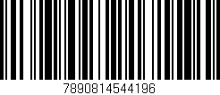 Código de barras (EAN, GTIN, SKU, ISBN): '7890814544196'