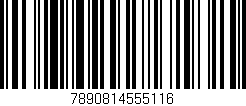 Código de barras (EAN, GTIN, SKU, ISBN): '7890814555116'