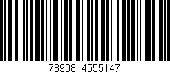 Código de barras (EAN, GTIN, SKU, ISBN): '7890814555147'