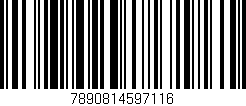 Código de barras (EAN, GTIN, SKU, ISBN): '7890814597116'