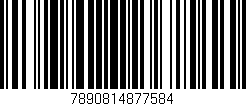 Código de barras (EAN, GTIN, SKU, ISBN): '7890814877584'