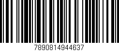 Código de barras (EAN, GTIN, SKU, ISBN): '7890814944637'