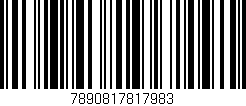 Código de barras (EAN, GTIN, SKU, ISBN): '7890817817983'