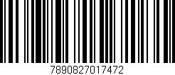 Código de barras (EAN, GTIN, SKU, ISBN): '7890827017472'