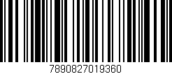 Código de barras (EAN, GTIN, SKU, ISBN): '7890827019360'
