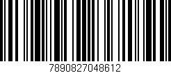 Código de barras (EAN, GTIN, SKU, ISBN): '7890827048612'