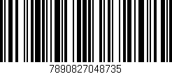 Código de barras (EAN, GTIN, SKU, ISBN): '7890827048735'
