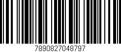 Código de barras (EAN, GTIN, SKU, ISBN): '7890827048797'