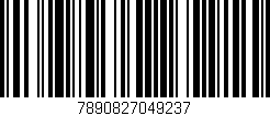 Código de barras (EAN, GTIN, SKU, ISBN): '7890827049237'