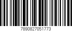 Código de barras (EAN, GTIN, SKU, ISBN): '7890827051773'