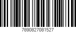 Código de barras (EAN, GTIN, SKU, ISBN): '7890827081527'