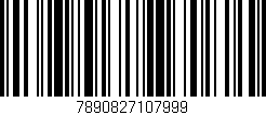Código de barras (EAN, GTIN, SKU, ISBN): '7890827107999'
