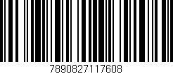 Código de barras (EAN, GTIN, SKU, ISBN): '7890827117608'