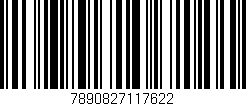 Código de barras (EAN, GTIN, SKU, ISBN): '7890827117622'