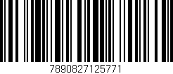 Código de barras (EAN, GTIN, SKU, ISBN): '7890827125771'