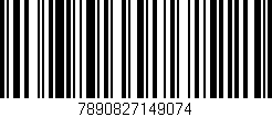 Código de barras (EAN, GTIN, SKU, ISBN): '7890827149074'
